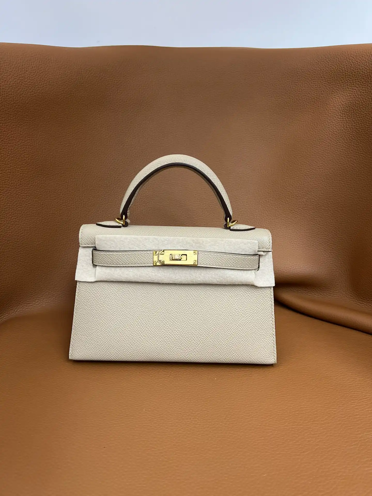 Cheap HERMES KELLY MINI II ALL HANDMADE 0129