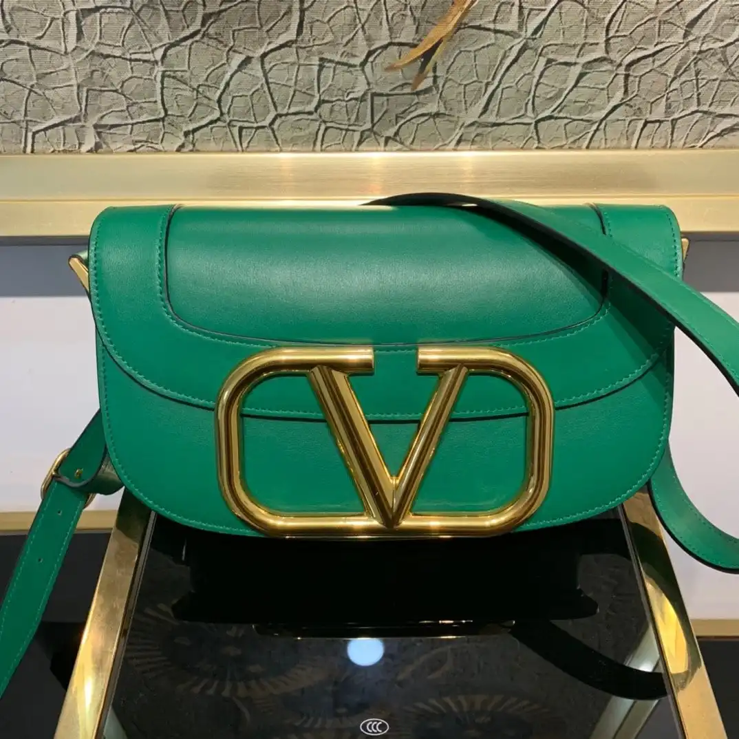 Affordable VALENTINO SUPERVEE CALFSKIN CROSSBODY BAG 0124