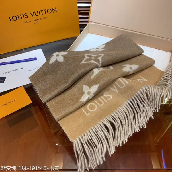 Affordable LOUIS VUITTON REYKJAVIK GRADIENT SCARF 0116