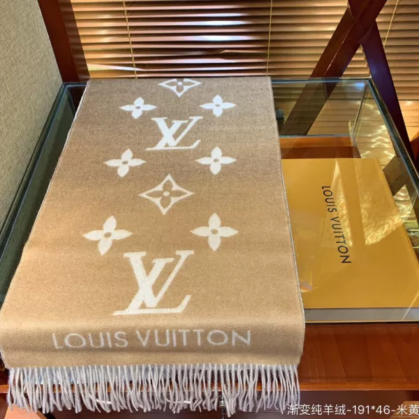 Affordable LOUIS VUITTON REYKJAVIK GRADIENT SCARF 0116