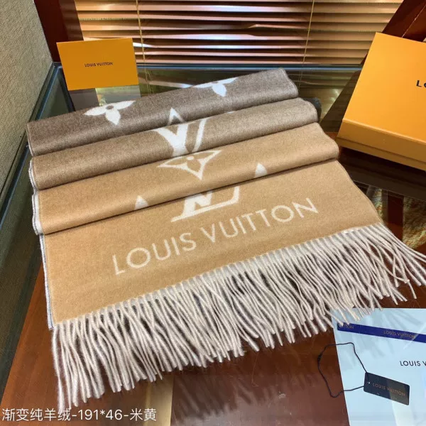 Affordable LOUIS VUITTON REYKJAVIK GRADIENT SCARF 0116