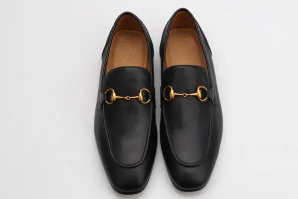 Cheap GUCCI Jordaan leather loafer 0125