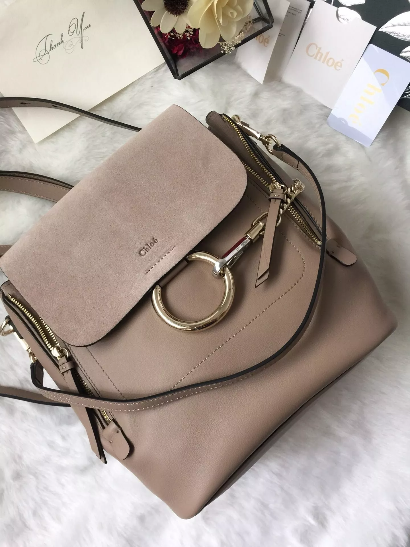 Cheap CHLOÉ FAYE BACKPACK 0121