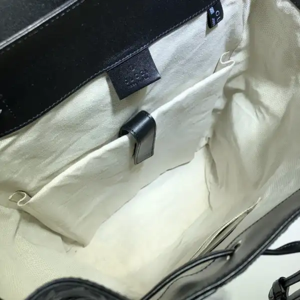 Affordable GUCCI GG embossed backpack 0125