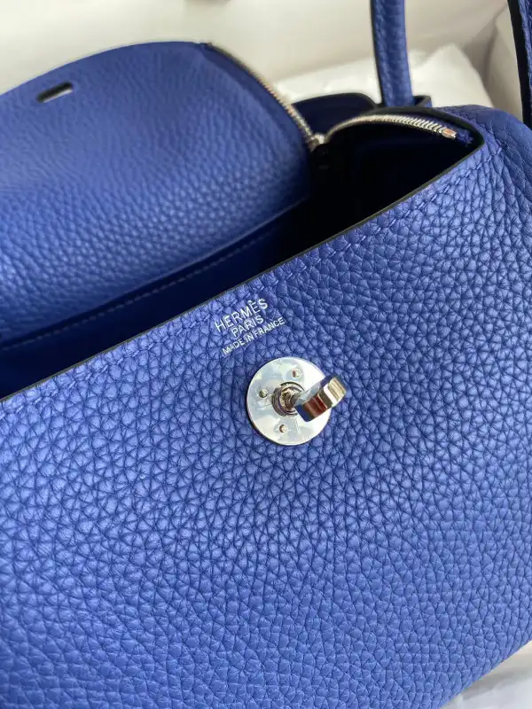 Cheap HERMES LINDY MINI HANDMADE 0129