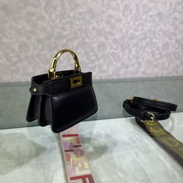 Affordable FENDI Nano Peekaboo Maxi Handle 0119