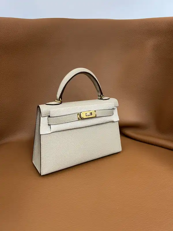 Cheap HERMES KELLY MINI II ALL HANDMADE 0129