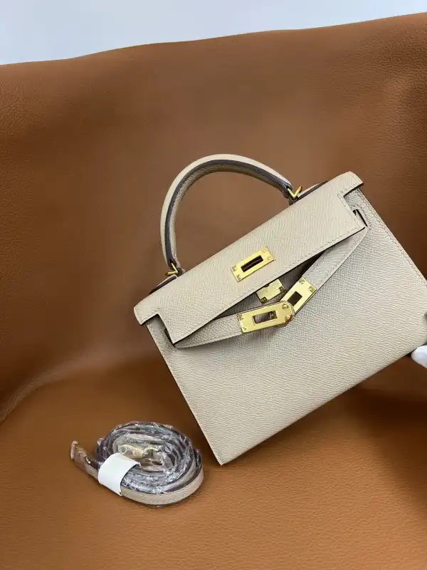 Cheap HERMES KELLY MINI II ALL HANDMADE 0129