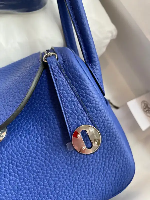 Cheap HERMES LINDY MINI HANDMADE 0129