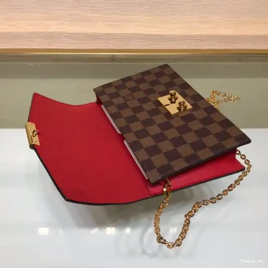 Cheap CHAIN VUITTON LOUIS CROISETTE WALLET 0227