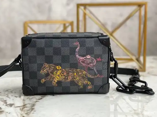 Affordable VUITTON SOFT LOUIS MINI TRUNK 0210