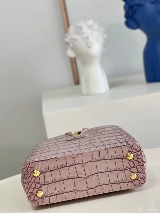 Affordable VUITTON CAPUCINES MINI LOUIS 0211