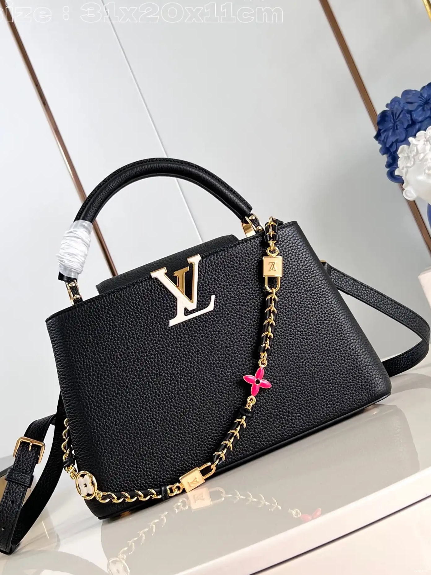 Affordable BB-31.5*20*11CM VUITTON CAPUCINES LOUIS 0221