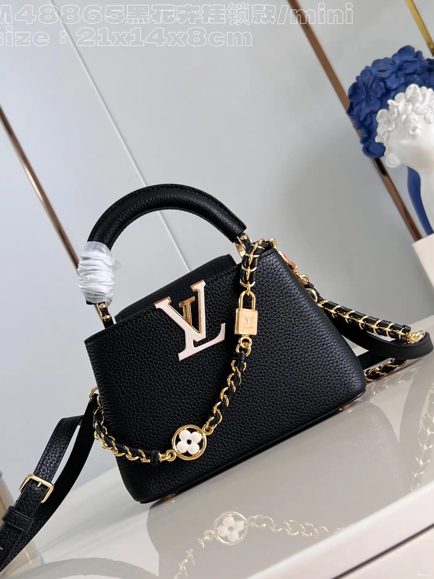 Affordable CAPUCINES MINI-21*14*8CM LOUIS VUITTON 0222