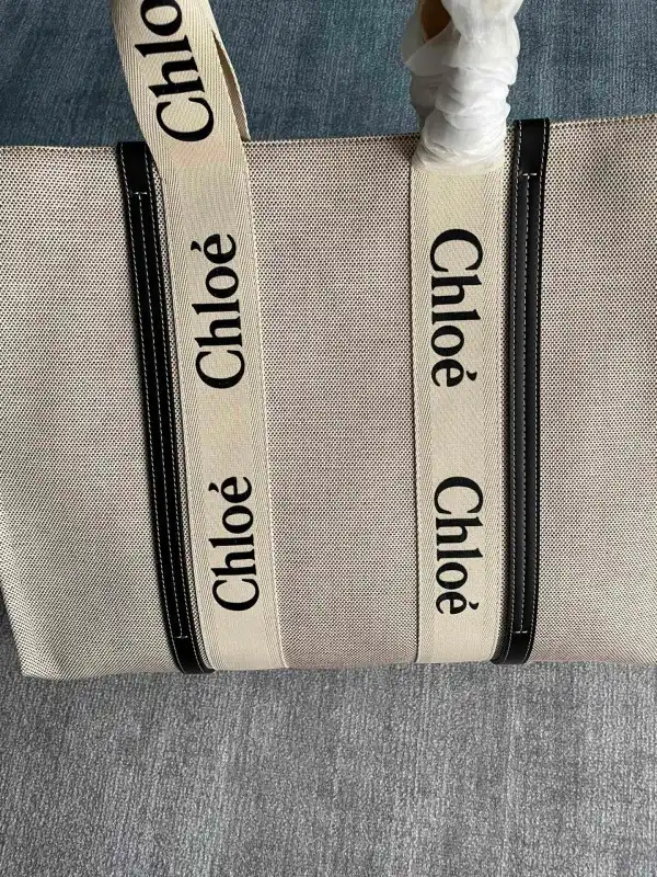 Cheap CHLOÉ LARGE WOODY TOTE BAG 0201