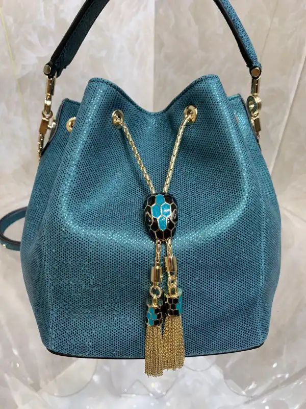 Affordable BVLGARI SERPENTI FOREVER BUCKET BAG 0204