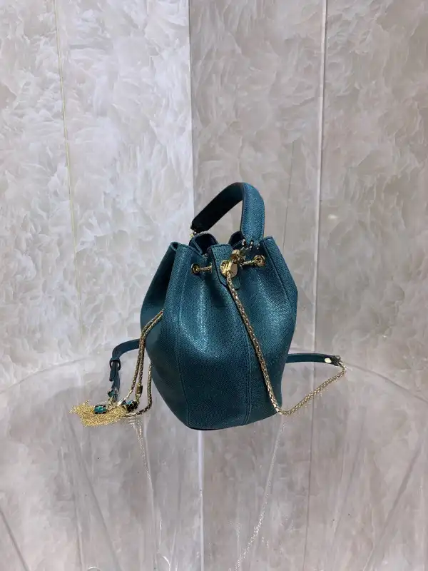 Affordable BVLGARI SERPENTI FOREVER BUCKET BAG 0204