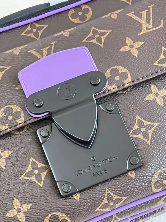 Affordable S LOUIS LOCK MESSENGER VUITTON 0210