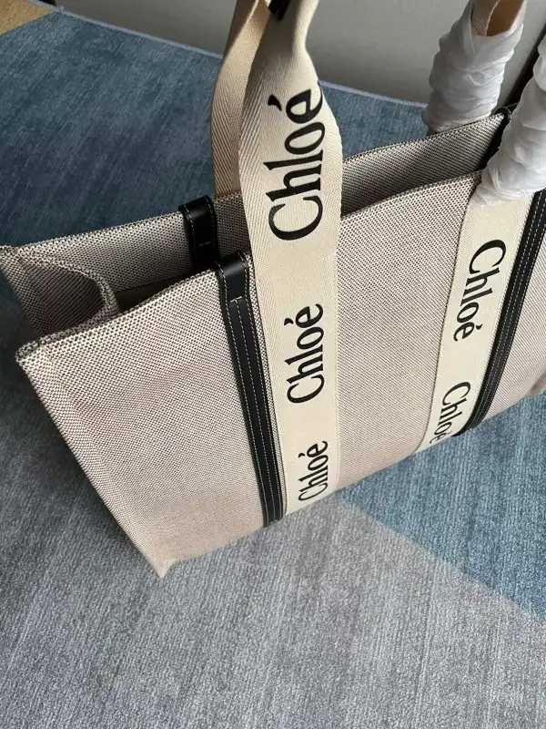 Cheap CHLOÉ LARGE WOODY TOTE BAG 0201