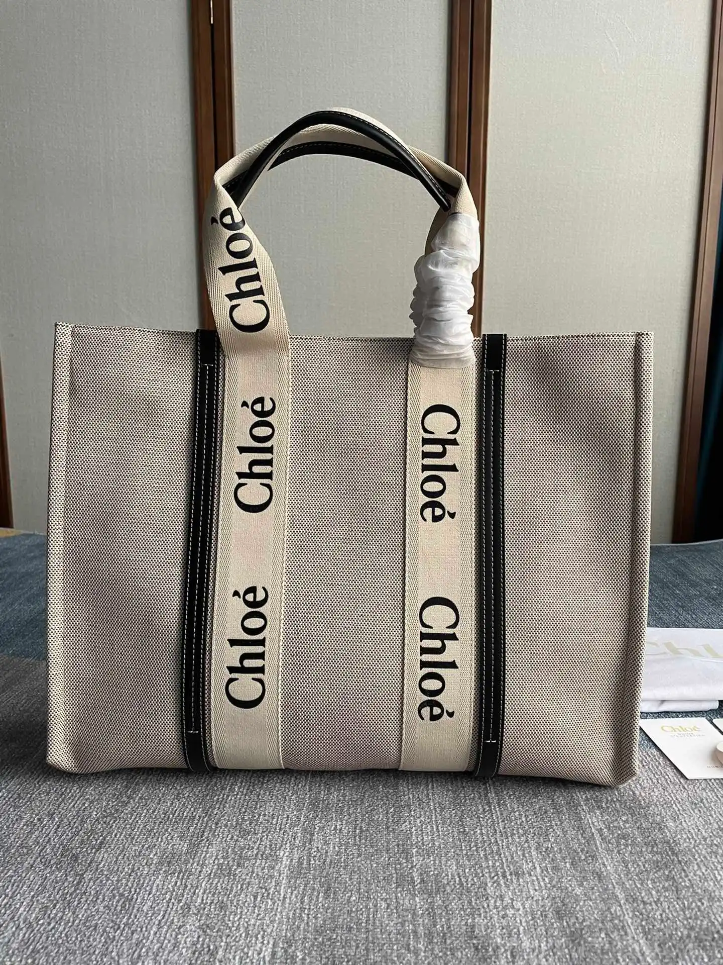 Cheap CHLOÉ LARGE WOODY TOTE BAG 0201