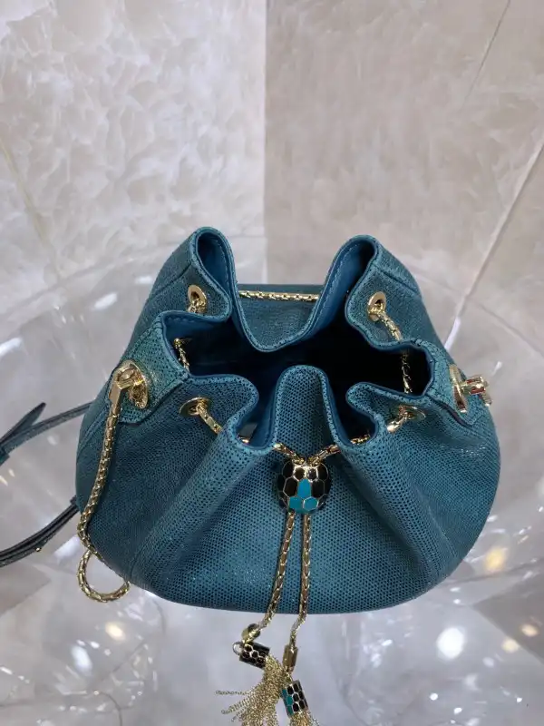 Affordable BVLGARI SERPENTI FOREVER BUCKET BAG 0204