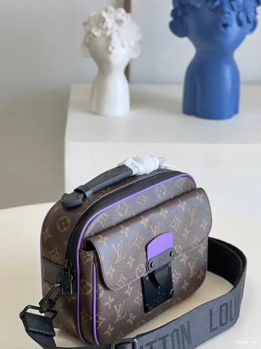 Affordable S LOUIS LOCK MESSENGER VUITTON 0210